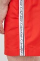 Plavkové šortky Calvin Klein červená KM0KM00810.PPYX