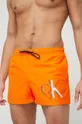πορτοκαλί Σορτς κολύμβησης Calvin Klein Ανδρικά