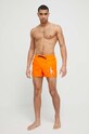 Kopalne kratke hlače Calvin Klein KM0KM00801.PPYX oranžna SS23
