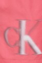 Calvin Klein szorty kąpielowe różowy KM0KM00801.PPYX