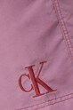 Calvin Klein szorty kąpielowe fioletowy KM0KM00806.PPYX