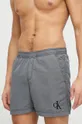 siva Kopalne kratke hlače Calvin Klein Moški