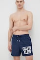 Μαγιό Calvin Klein στάμπα σκούρο μπλε KM0KM00794.PPYX