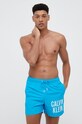 Calvin Klein szorty kąpielowe KM0KM00794.PPYX turkusowy SS23