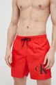 Kratke hlače za kupanje Calvin Klein crvena