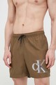 Calvin Klein szorty kąpielowe KM0KM00800.PPYX zielony SS23