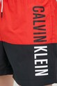 Calvin Klein szorty kąpielowe czerwony KM0KM00796.PPYX