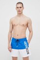 Calvin Klein szorty kąpielowe Planet friendly niebieski KM0KM00796.PPYX