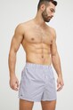 Lacoste bokserki bawełniane 3-pack granatowy 7H3394