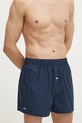 Lacoste bokserki bawełniane 3-pack bawełna granatowy 7H3394
