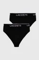 crna Slip gaćice Lacoste 3-pack Muški