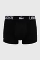 crna Bokserice Lacoste 3-pack