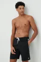 Kratke hlače za kupanje adidas Performance 3-Stripes CLX crna