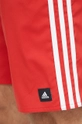 κόκκινο Σορτς κολύμβησης adidas Performance