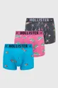 różowy Hollister Co. bokserki 3-pack Męski