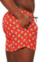 Плувни шорти Happy Socks DOG116.4300 оранжев SS23