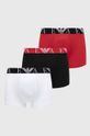 czerwony Emporio Armani Underwear bokserki 3-pack Męski