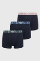 granatowy Emporio Armani Underwear bokserki 3-pack Męski