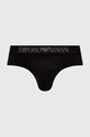 Odzież Emporio Armani Underwear slipy 2-pack 111733.3R504 czarny