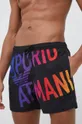 czarny Emporio Armani Underwear szorty kąpielowe Męski