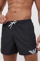 černá Plavkové šortky Emporio Armani Underwear Pánský