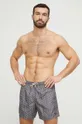 szary Emporio Armani Underwear szorty kąpielowe Męski