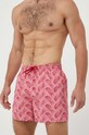 Lacoste pantaloni scurti de baie rosu MH5635