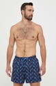 Lacoste szorty kąpielowe MH5635 granatowy SS23