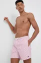 ροζ Σορτς κολύμβησης Lacoste Ανδρικά