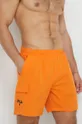 Plavkové šortky Fila oranžová
