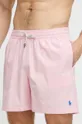 ružová Plavkové šortky Polo Ralph Lauren Pánsky