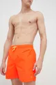 oranžová Plavkové šortky Guess Pánsky