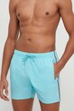 BOSS szorty kąpielowe Planet friendly turkusowy 50491594
