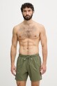 BOSS pantaloncini da bagno da uomo iconici verde 50491594