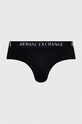 Odzież Armani Exchange slipy 3-pack 957026.CC282 czarny