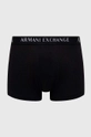 Boksarice Armani Exchange 3-pack črna