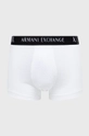 Armani Exchange bokserki 2-pack Materiał zasadniczy: 95 % Bawełna, 5 % Elastan, Wykończenie: 84 % Poliester, 16 % Elastan