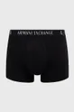 czarny Armani Exchange bokserki 3-pack