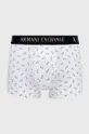 Boxerky Armani Exchange 3-pak viacfarebná