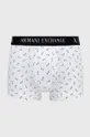 Boksarice Armani Exchange 3-pack pisana