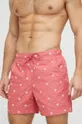 różowy Tommy Hilfiger szorty kąpielowe Męski