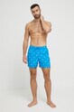 Tommy Hilfiger szorty kąpielowe Planet friendly niebieski UM0UM02792.PPYX