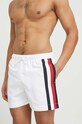 Tommy Hilfiger szorty kąpielowe Planet friendly biały UM0UM02857.PPYX