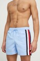 Tommy Hilfiger szorty kąpielowe Planet friendly niebieski UM0UM02857.PPYX