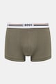 Îmbrăcăminte BOSS boxeri 3-pack Trunk 3P Revive 50492200 alb