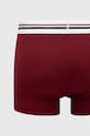 Boxerky BOSS 3-pak 50492200 burgundské