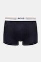 Boxerky BOSS 3-pak čierna 50492200