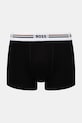 Boxerky BOSS 3-pak čierna 50492200