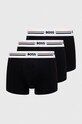 Boksarice BOSS 3-pack Pletenina črna 50492200