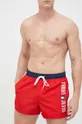 Tommy Jeans szorty kąpielowe czerwony